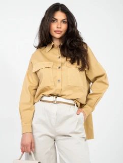 Koszula IT KS model 21946561 camelowy - FPrice