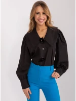 Koszula LK KS model 21786309 czarny - FPrice Koszula LK KS model 21786309 czarny - FPrice