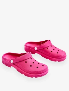 Dámské gumové Crocs Fuchsie Rabios