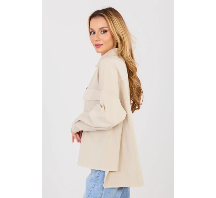 Košeľa s dlhým rukávom model 224202 Taliansko Moda