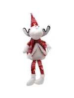 VIANOČNÝ DEKORATÍVNY SOB BIELY 35+20CM VIANOČNÝ DEKORATÍVNY SOB BIELY 35+20CM