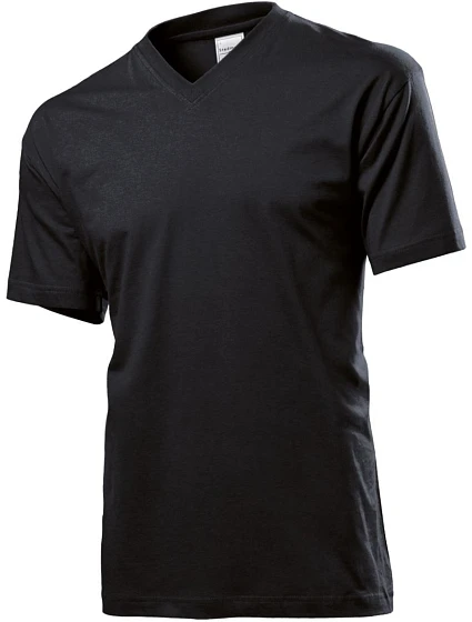 ClassicT Vneck Tričko s výstřihem do V model 22477071 black opal - Stedman