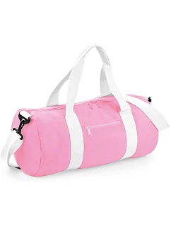 BagBase BG 140 Okrúhla športová taška 52.0140 classic pink/white