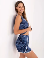 Šortky AT SN 2501A.02 tmavo modrá Šortky AT SN 2501A.02 tmavo modrá