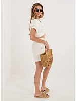 Šortky D60103M62612KA1 bílé Šortky D60103M62612KA1 bílé