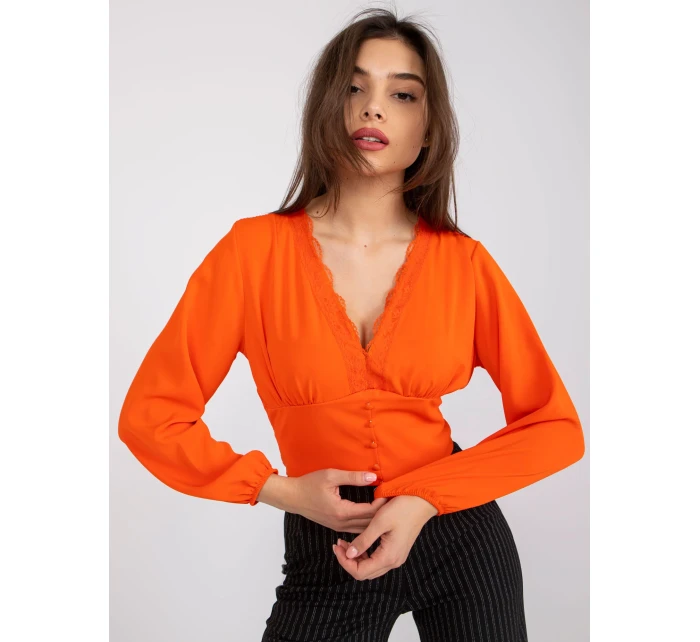 Blúzka DHJ BZ 15672.40 oranžová