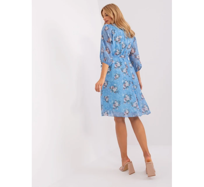 LK SK 509388 šaty.88 modrá LK SK 509388 šaty.88 modrá