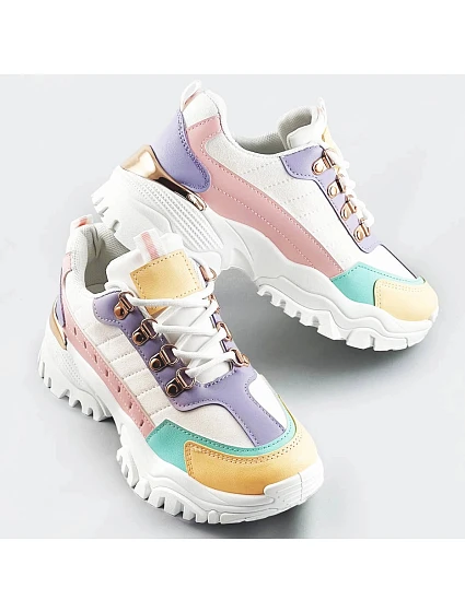 Barevné dámské tenisky sneakers model 17283272 - Mix Feel Barevné dámské tenisky sneakers model 17283272 - Mix Feel