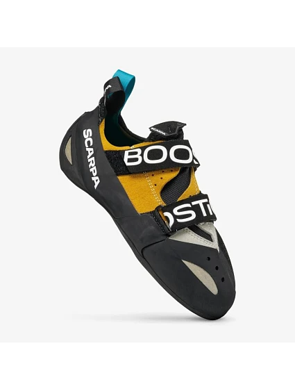 Lezecké boty Scarpa Boostic OG – medová/bílá Lezecké boty Scarpa Boostic OG – medová/bílá