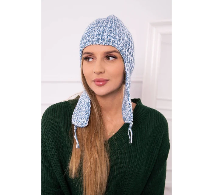 Dámska klapka na uši Jana K314 modrá