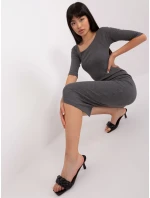 Šaty EM SK HS 21 503.43P tmavosivé