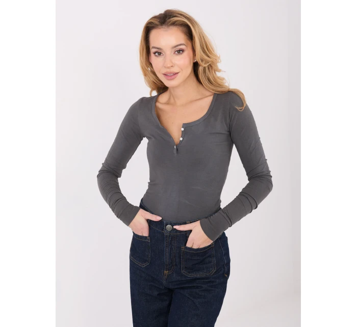 Blúzka WT BZ A1175.98 grafitová