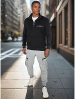 Pánská mikina s potiskem černá Dstreet model 21985951 - FashionStreet