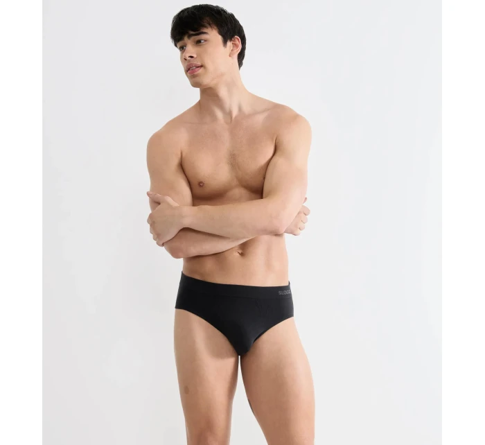 Pánské slipy GO Smooth Brief C2P BLACK   model 21741717 - Sloggi