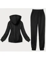 Čierny dámsky športový komplet (734ART)