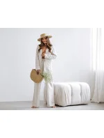 Béžový dámský oblek se model 19673956 - Moon