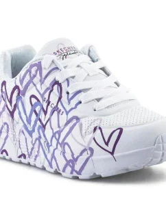 Topánky Skechers JGoldcrown: Uno Lite - Spread the Love Jr 314064L-WLPR