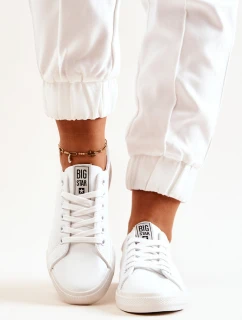 Kožená tenisová obuv Big Star model 21571999 Bílé - Big Star Shoes