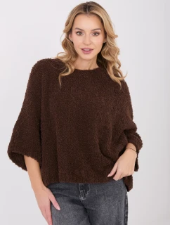 Sweter CH SW model 21782578 ciemny brązowy - FPrice