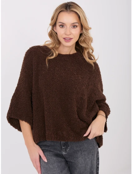 Sweter CH SW model 21782578 ciemny brązowy - FPrice