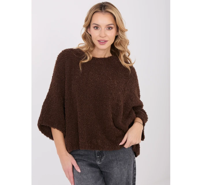 Jumper CH SW 72996.26 tmavohnedý Jumper CH SW 72996.26 tmavohnedý