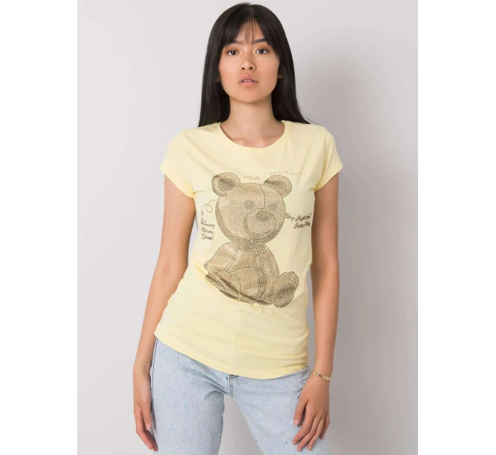 Tričko EM TS ES 21 531.14 svetlo žltá