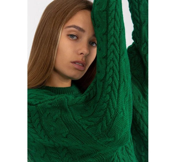 Dámsky sveter LC SW 8010 zelený Dámsky sveter LC SW 8010 zelený