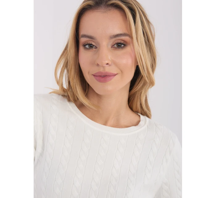 Sweter PM SW B model 21821423 ecru - FPrice