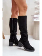 Topánky na podpätku model 202103 Krok vo veľkom štýle Topánky na podpätku model 202103 Krok vo veľkom štýle