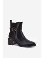 Topánky na podpätku model 216655 Step in style