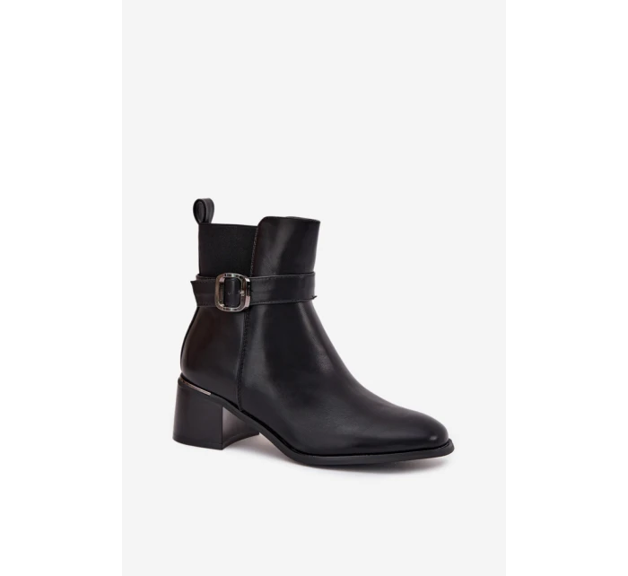 Topánky na podpätku model 216655 Step in style