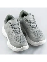 Šedé dámské sportovní boty model 17177599