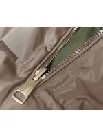 dlouhá dámská oboustranná vesta model 19422343 - S'WEST dlouhá dámská oboustranná vesta model 19422343 - S'WEST