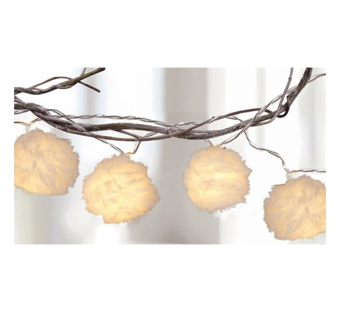 LAMPKI GIRLANDA  NA  LED CIEPŁY BIAŁY model 21832620