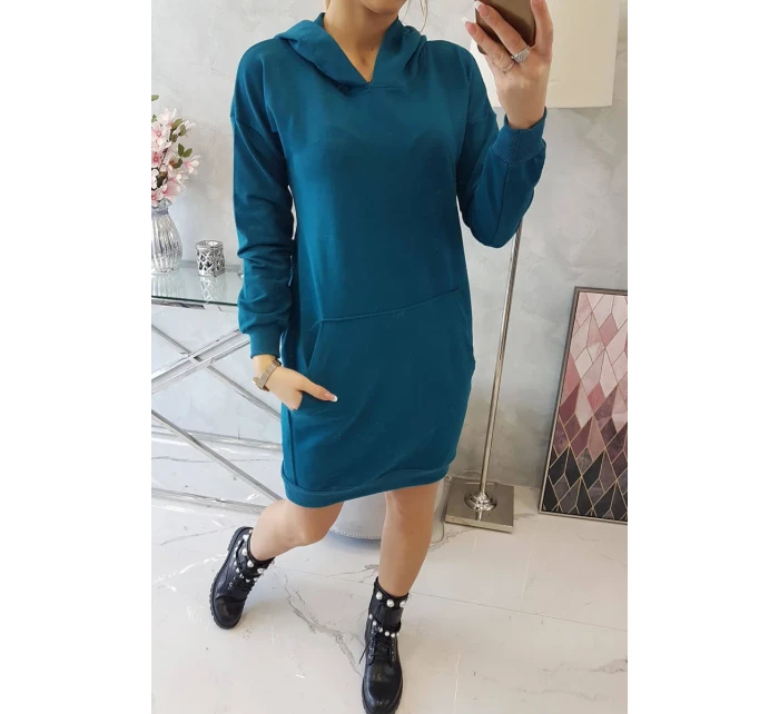 model 18748089 šaty s kapucí - K-Fashion