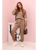 Komplet mikina + kalhoty model 21234217 fango - K-Fashion Komplet mikina + kalhoty model 21234217 fango - K-Fashion