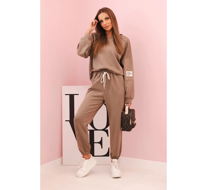 Komplet mikina + kalhoty model 21234217 fango - K-Fashion Komplet mikina + kalhoty model 21234217 fango - K-Fashion