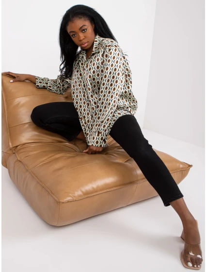 Košeľa LK KS 508891.38P svetlo béžová