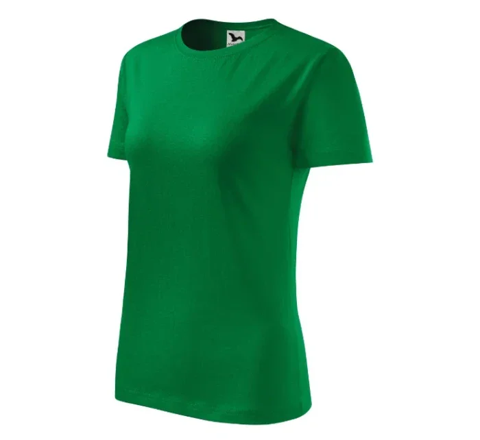 Classic New tričko dámské středně zelená