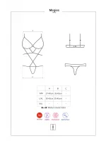 Zaujímavé body Megies teddy - Obsessive