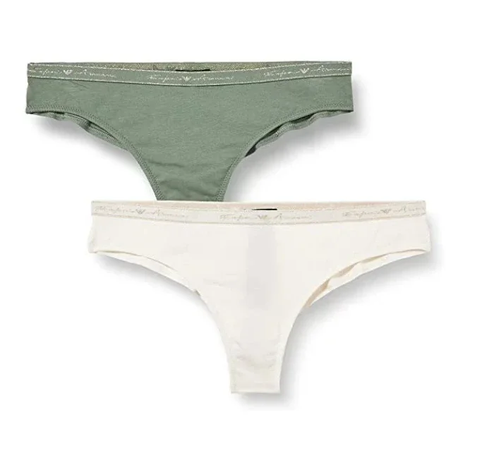 Dámské kalhotky 2 pack model 16264444 - Emporio Armani Dámské kalhotky 2 pack model 16264444 - Emporio Armani