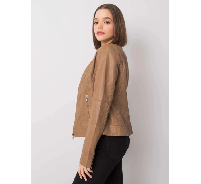 Dámska krátka bunda NM DE KR HX 2838.95P Brown camel - FPrice