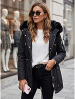 Dámská zimní bunda parka černá Dstreet model 21970996 - FashionStreet
