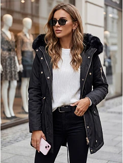 Dámská zimní bunda parka černá Dstreet model 21970996 - FashionStreet