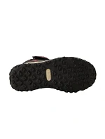 Lee Cooper sportovní boty, vínové kotníkové boty s podšívkou Lee Cooper sportovní boty, vínové kotníkové boty s podšívkou