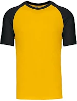 K 330 Baseballové tričko model 22507323 yellow/black - Kariban