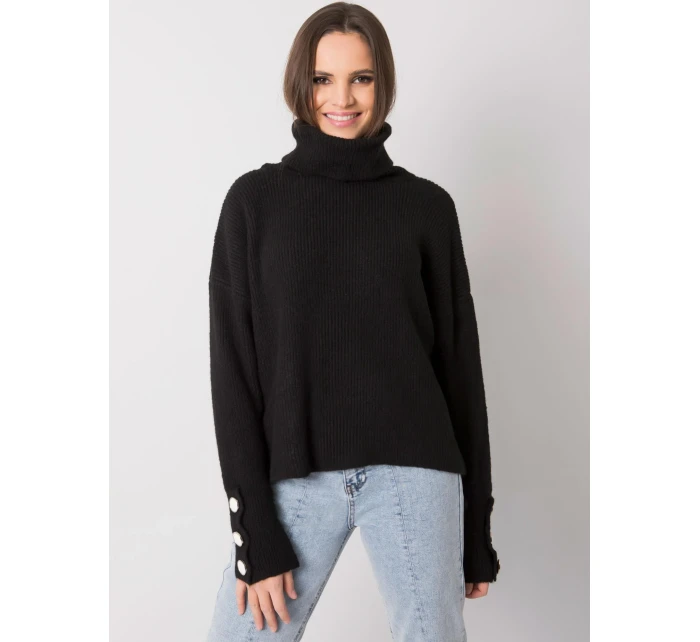 Dámský svetr LC SW 15 model 16719829 černý - FPrice