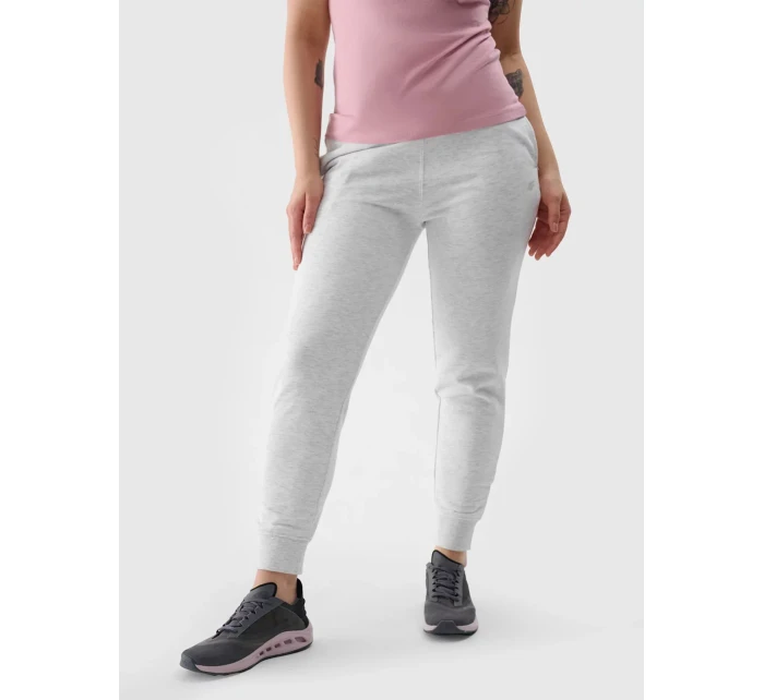 Dámske tepláky jogger 4F - sivé
