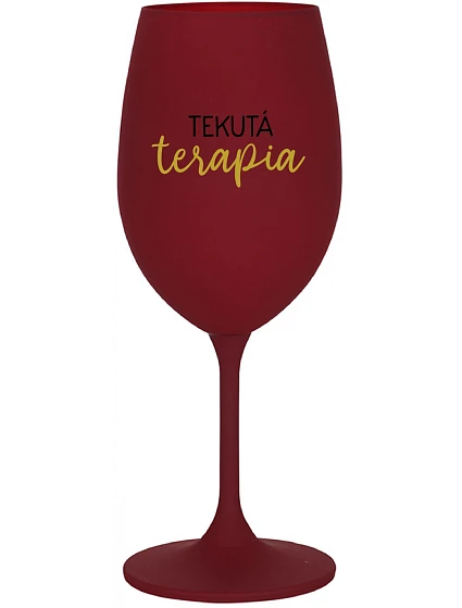 LIQUID THERAPY - burgundský pohár na víno 350 ml