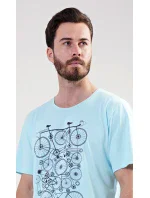 Pánske pyžamo šortky Bicykel Pánske pyžamo šortky Bicykel